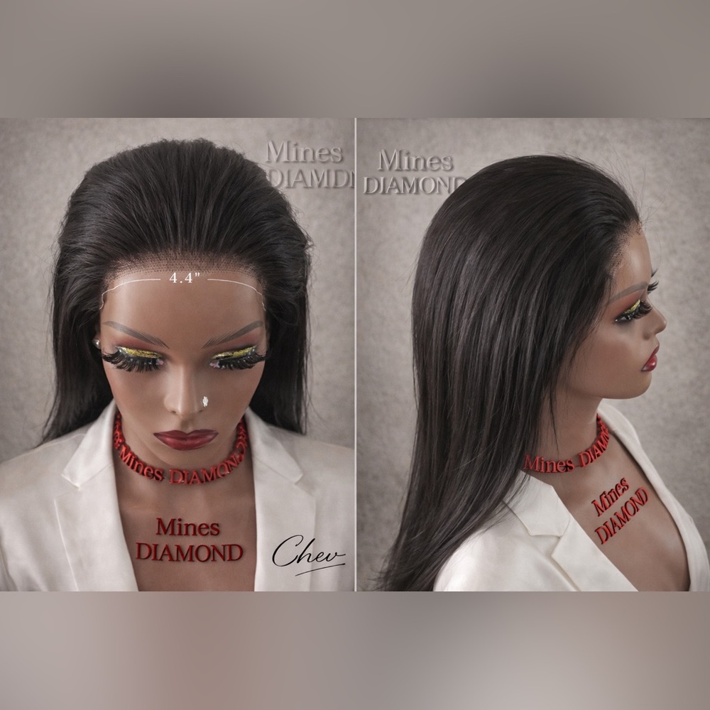 4.4 Lace Front Wig | | 150% Density synthetic and human hair Wig